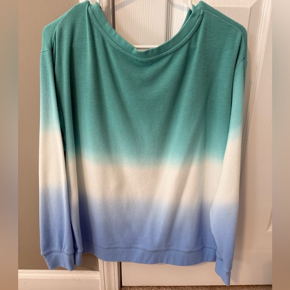 Splendid Tops - Splendid blue and green Knit Top